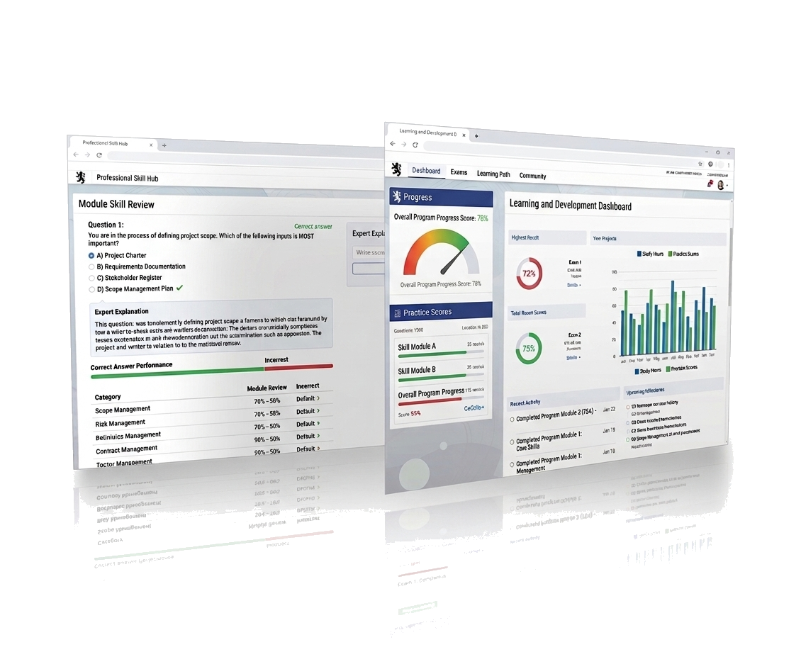 Beekeep Exam progress dashboard preview